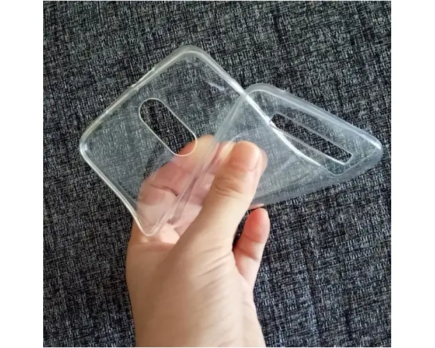 Husa din silicon transparent pentru HomTom HT17 HT17 Pro