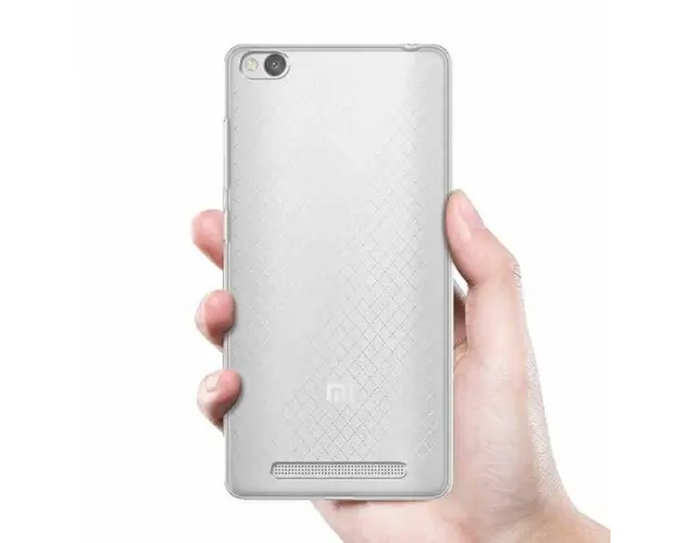 Husa din silicon transparent pentru Xiaomi Redmi 3