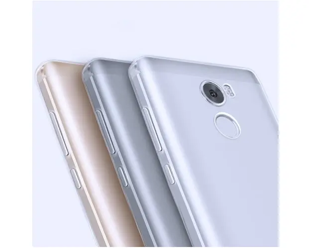 Husa din silicon transparenta pentru Xiaomi Redmi 4