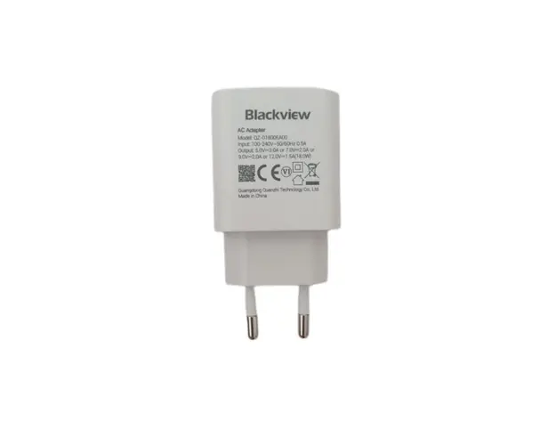 Incarcator original Blackview QZ-01800EA00 Alb de 18W cu USB-A