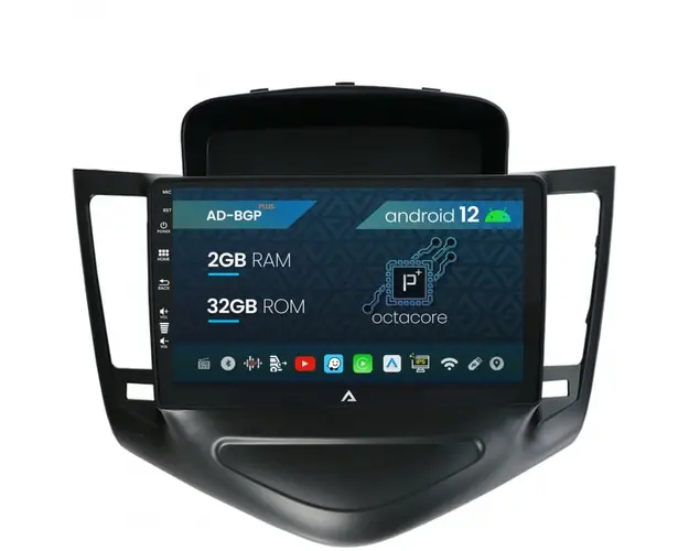 Navigatie Chevrolet Cruze (2008-2014), Android 12, P-Octacore 2GB RAM + 32GB ROM, 9 Inch - AD-BGP9002+AD-BGRKIT237