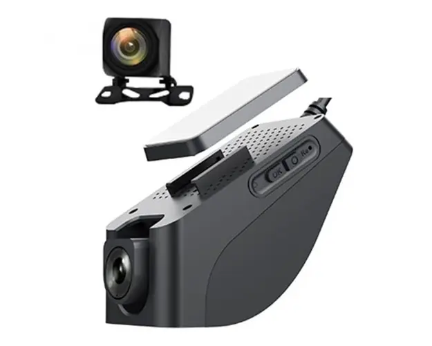 Camera auto DVR STAR K19 FHD, 4G, Display 1.5 , GPS tracker, Wi-Fi Hotspot, Monitorizare parcare, Live view, Camera fata spate, Aplicatie