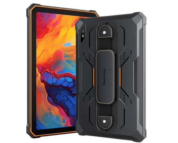 Tableta Blackview Active 8 Pro Rugged, Orange, FHD+ 10.36 , 2.4K, 4G, 16GB RAM (8GB + 8GB extensibil), 256GB ROM, Android13, Helio G99, 22000mAh, OTG, NFC, Dual SIM