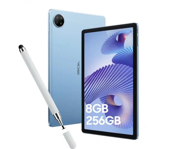 Tableta Blackview Oscal Pad 18 Albastru, 4G, 11 FHD+, Android 13, 16GB RAM(8GB+8GB), 256GB ROM, T616 Octa Core, 8800mAh, 18W, Stylus Pen, Dual SIM