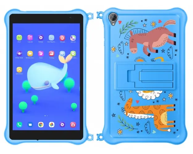 Tableta Blackview Tab 5 Kids Albastru, IPS 8.0 HD, 3GB RAM, 64GB ROM, Android 12, RK3326S Quad-core, GPS, 5580mAh