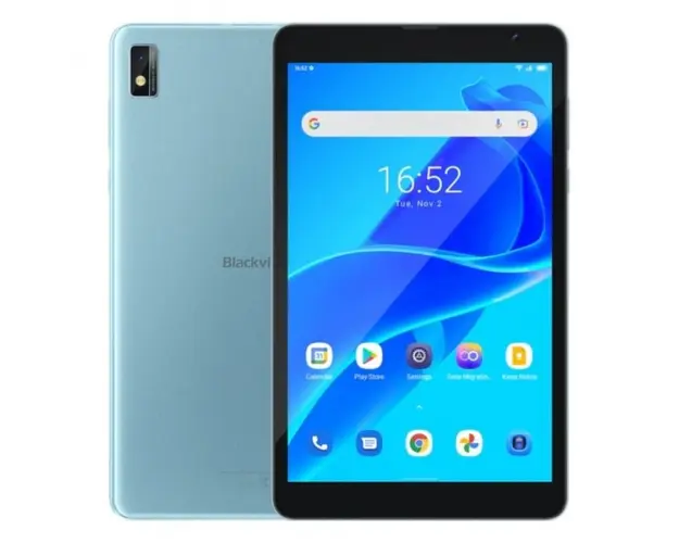 Tableta Blackview Tab 6 Albastru, 4G, IPS 8.0 HD+, 3GB RAM, 32GB ROM, Android 11, Unisoc T310 QuadCore, GPS, Grayscale, 5580mAh, Dual SIM