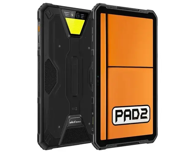 Tableta Ulefone Armor Pad 2 Negru, 4G, IPS, 11.0, ³ 2K, 16GB RAM (8GB + 8GB extensibili), 256GB ROM, NFC, Android 13, Helio G99, 18600mAh, Dual SIM