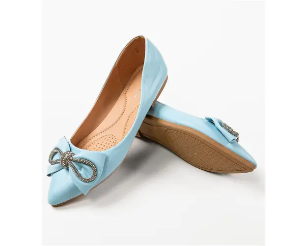 Balerini dama Christabella Albastri