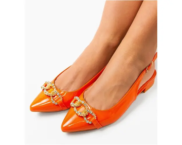 Balerini dama Kavita Portocalii