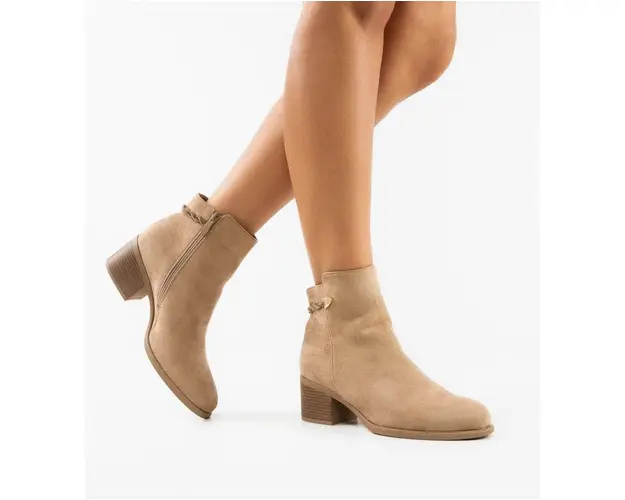 Botine dama Ahma Khaki