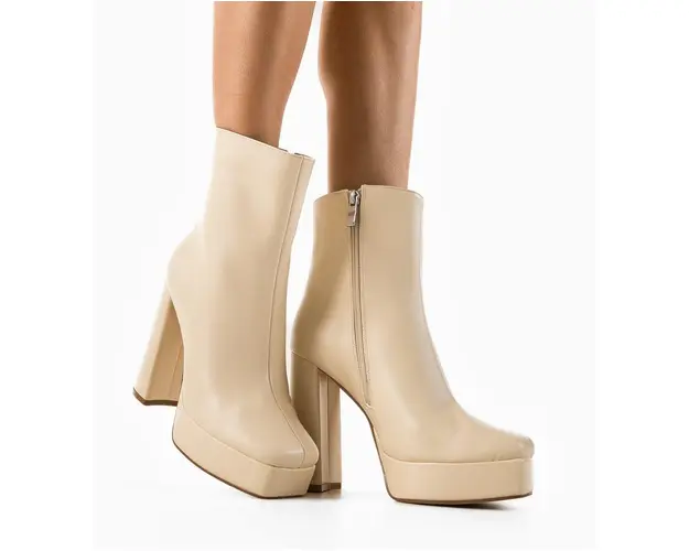 Botine dama Ailbe Bej