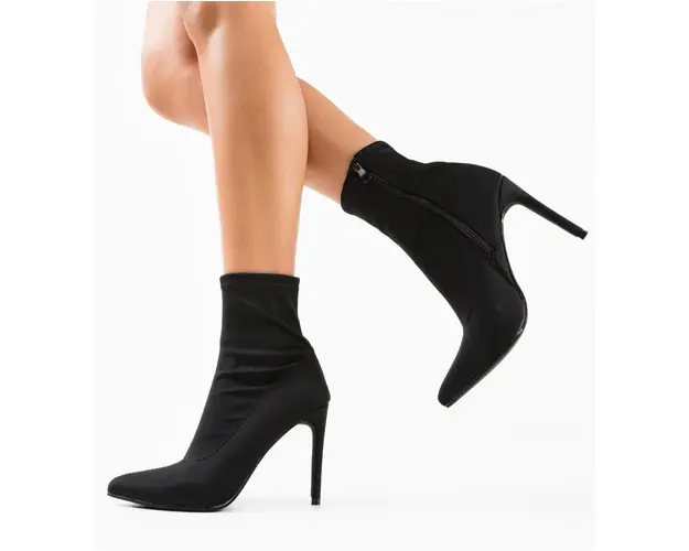 Botine dama Amira Negre