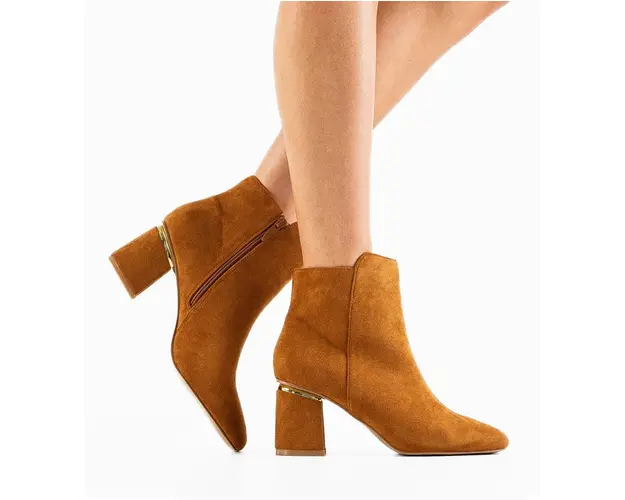 Botine dama Arroyo Camel