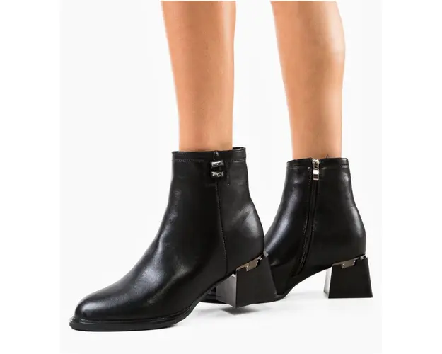 Botine dama Berenice Negre