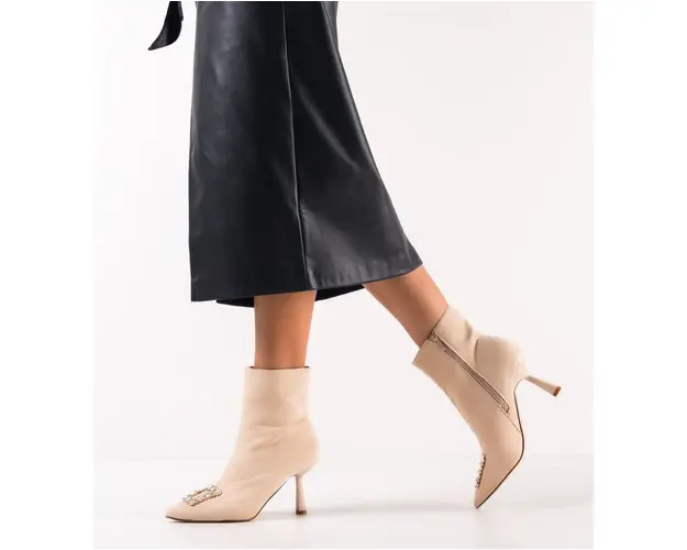 Botine dama Bettos Bej