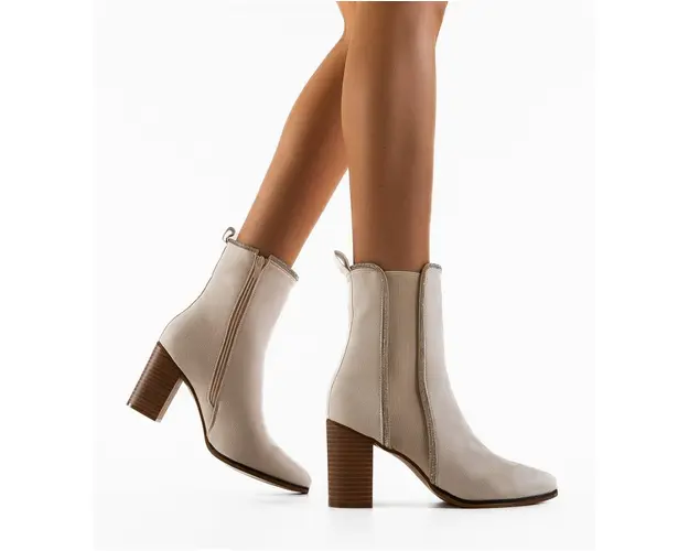 Botine dama Capitani Bej