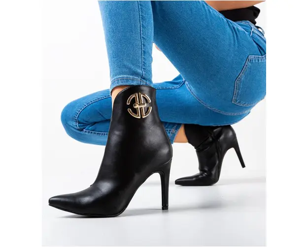 Botine dama Cassia Negre