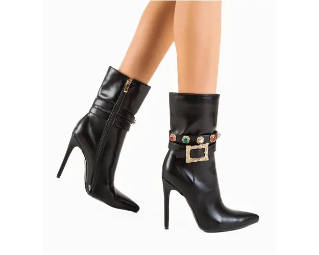 Botine dama Cruz Negre