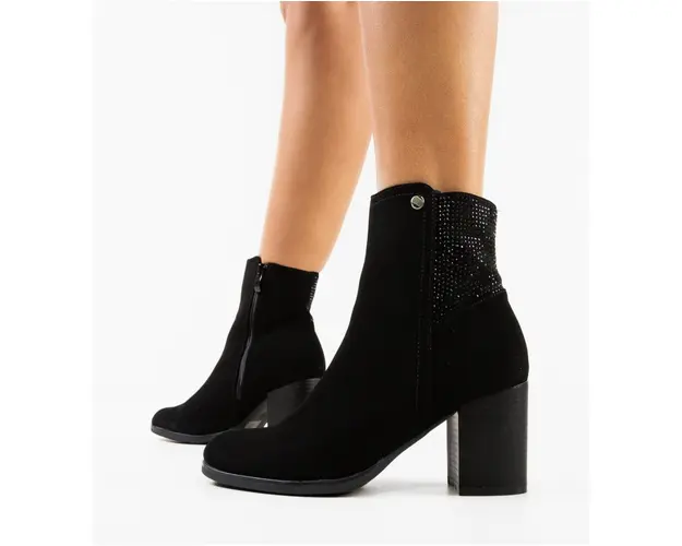 Botine dama Cryssos Negre