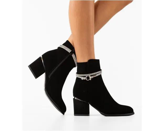 Botine dama Dalt Negre