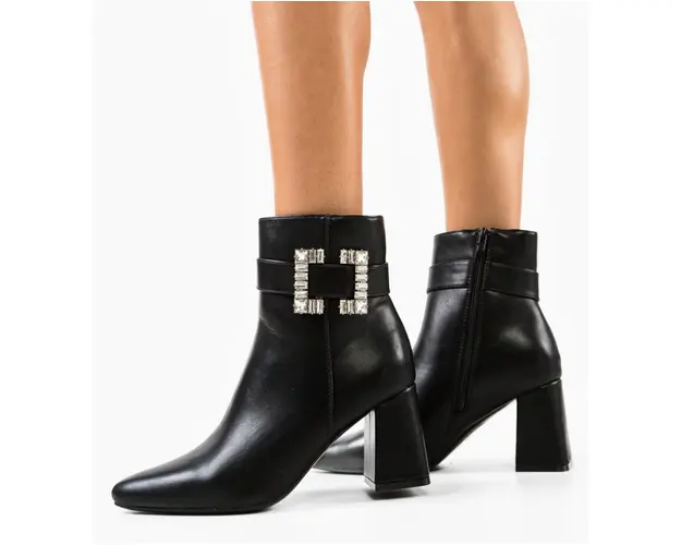 Botine dama Dillon Negre