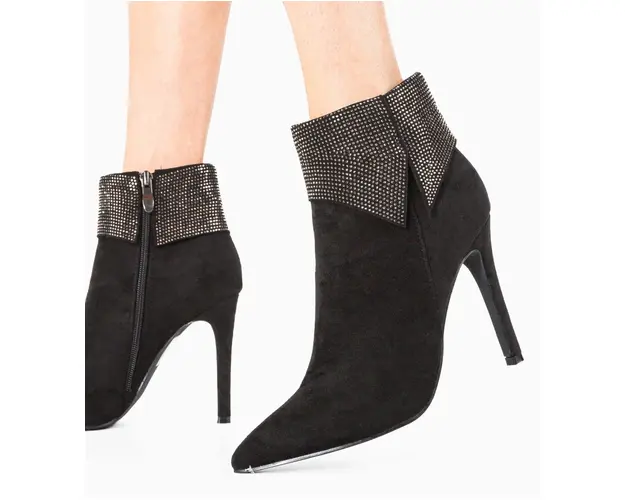 Botine dama Emmerso Negre