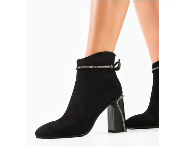 Botine dama Ephraim Negre