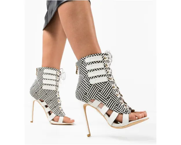 Botine dama Exocas Albe