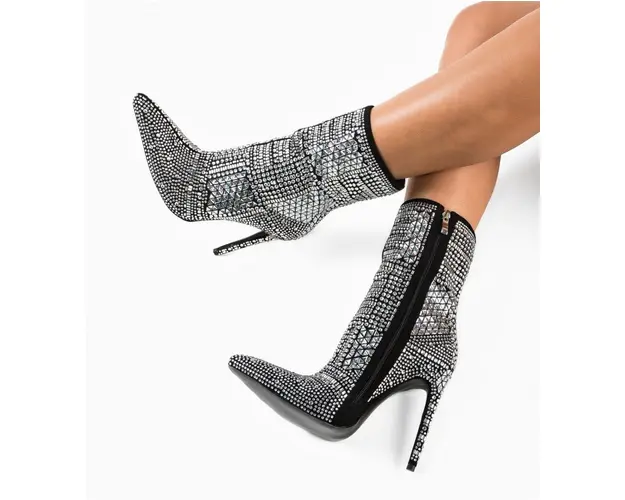 Botine dama Field Negri