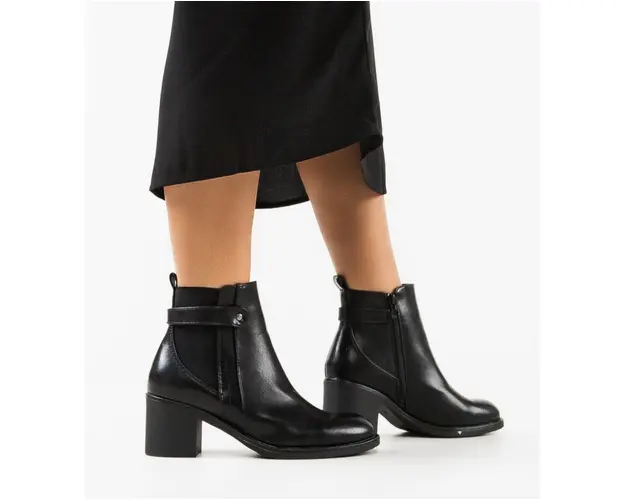 Botine dama Fletch Negre