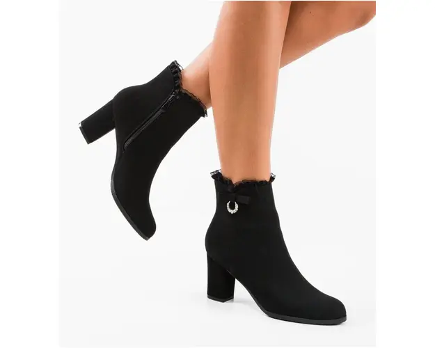 Botine dama Fygav Negre