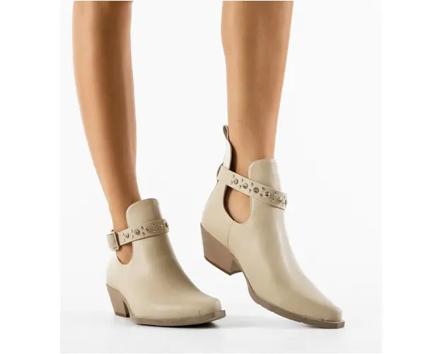 Botine dama Gianna Bej