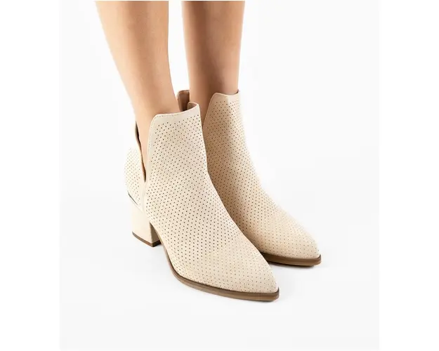 Botine dama Granada Bej