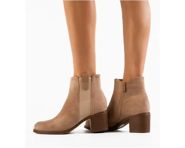 Botine dama Gregory Bej