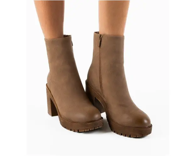 Botine dama Guevara Khaki