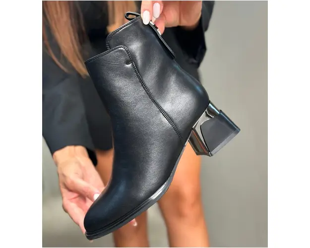Botine dama Issy Negre