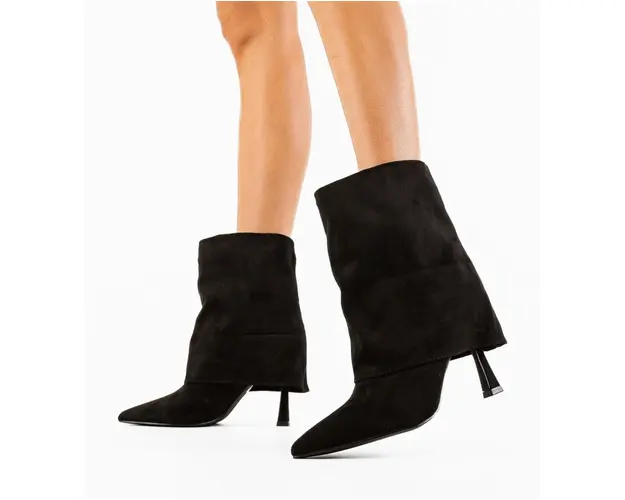 Botine dama Kanel Negre