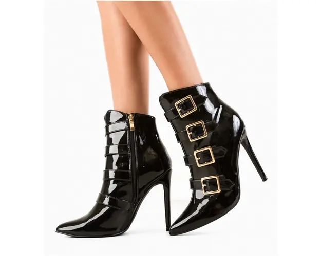 Botine dama Kerry Negre