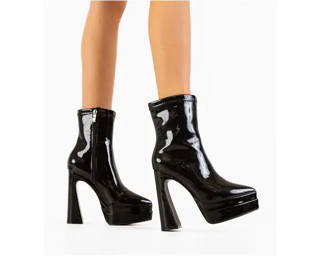 Botine dama Kunza Negre