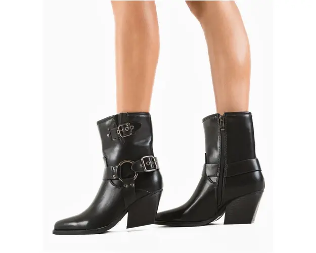 Botine dama Larvak Negre