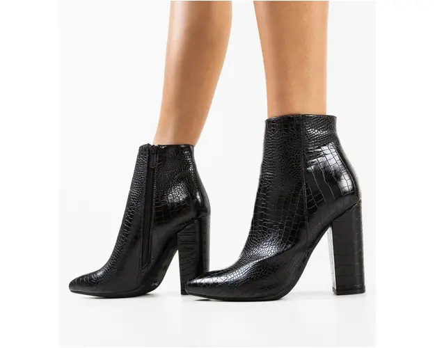 Botine dama Leland Negre