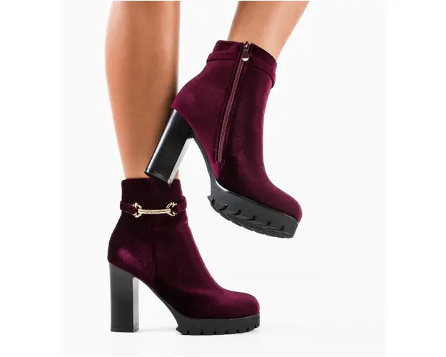 Botine dama Luqma Mov