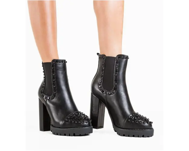 Botine dama Mendel Negre