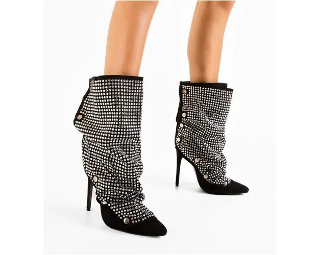 Botine dama Molotow Negre