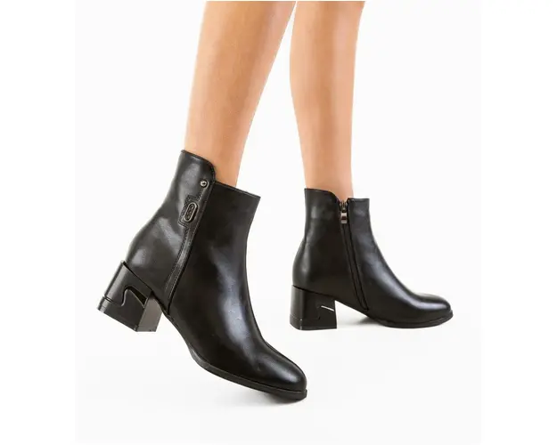 Botine dama Musat Negre