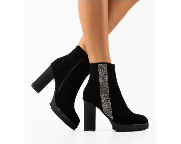 Botine dama Nabil Negre 2