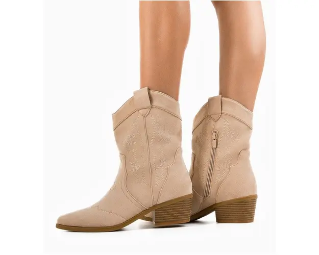 Botine dama Nanda Bej