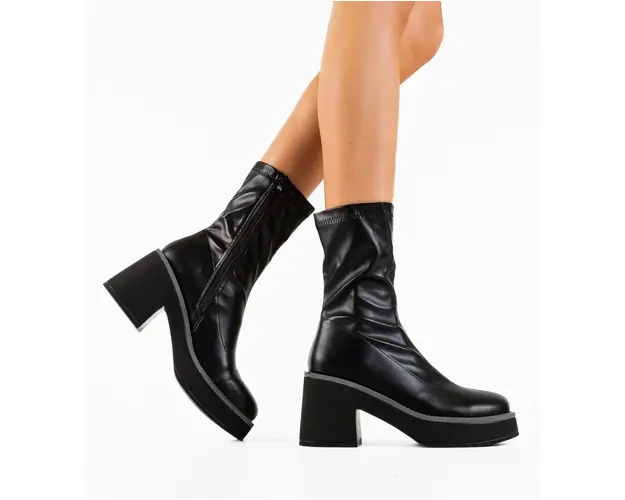 Botine dama Naom Negre