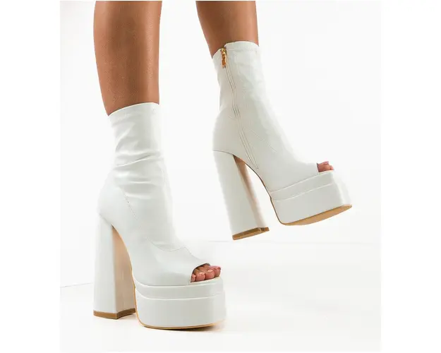 Botine dama Ovnis Albe