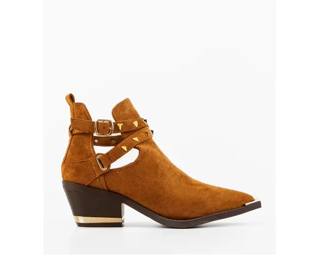 Botine dama Qamar Camel